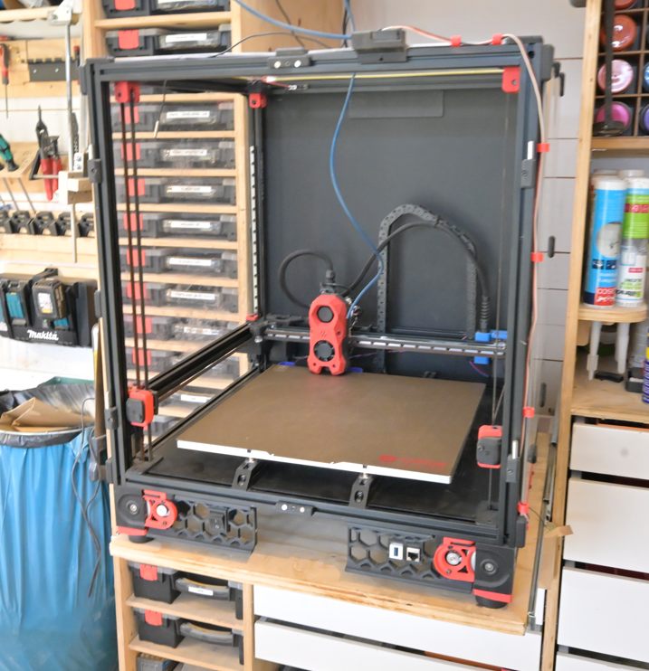 Scratch-built Voron 2.4 3D printer